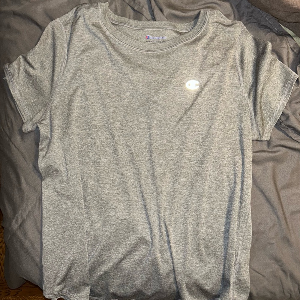 Champion Heather Gray Athletic Tee